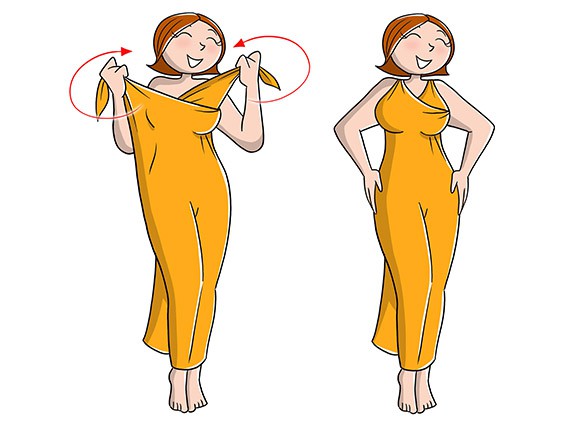 Pareo: 5 modi per indossarlo in base alle tue forme 4 annodare pareo come abito