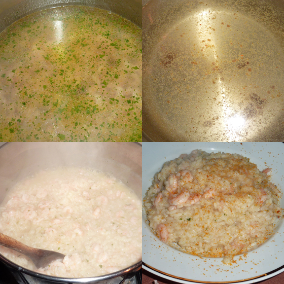 Risotto ai gamberetti e bottarga 1 risotto gamberetti bottarga