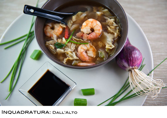 Impara a fotografare i tuoi piatti 4 esempio di inquadratura dall'alto in food photography