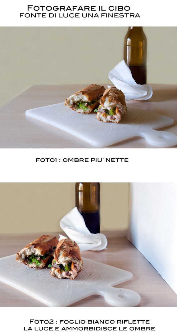 Impara a fotografare i tuoi piatti 1 come utilizzare la luce nella food photography