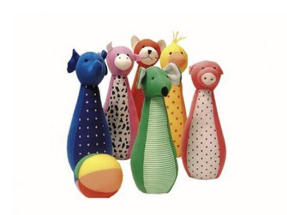 Tante idee regalo per bambini a partire da 3 euro 3 birilli morbidosi