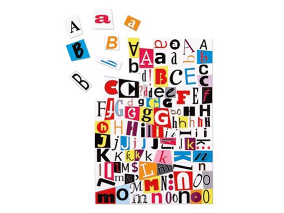 Tante idee regalo per bambini a partire da 3 euro 6 calamite lettere