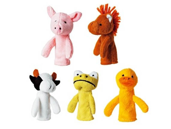 Tante idee regalo per bambini a partire da 3 euro 2 pupazzetti dita