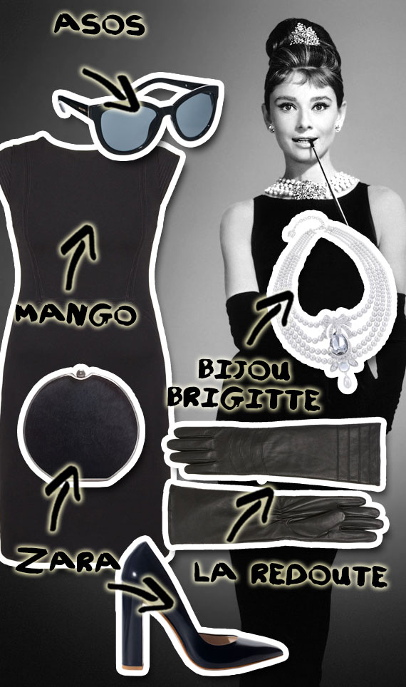 Il tubino nero, capo curvy 1 outfit audrey