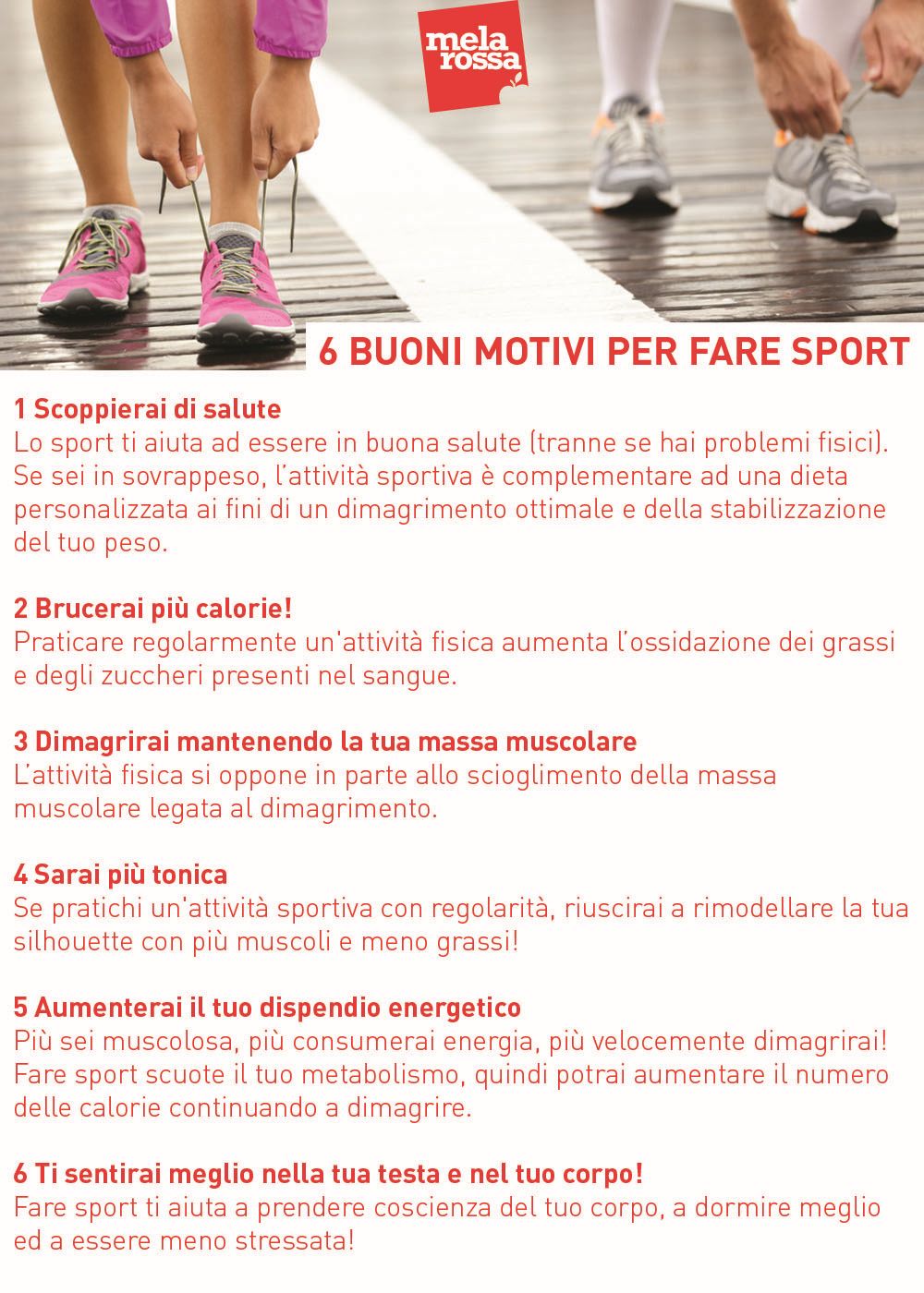 Come scegliere lo sport giusto per te e ritrovare la forma 12 6buoni motivi per fare sport