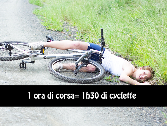 9 attività che fanno bruciare quanto la corsa 2 bruciare calorie con la cyclette