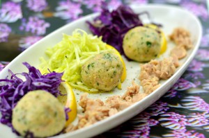 Polpette di patate e cavolo cappuccio