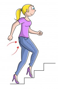 Tonificare senza fatica? Esercizi per le persone pigre 2 tonificare glutei salendo scale