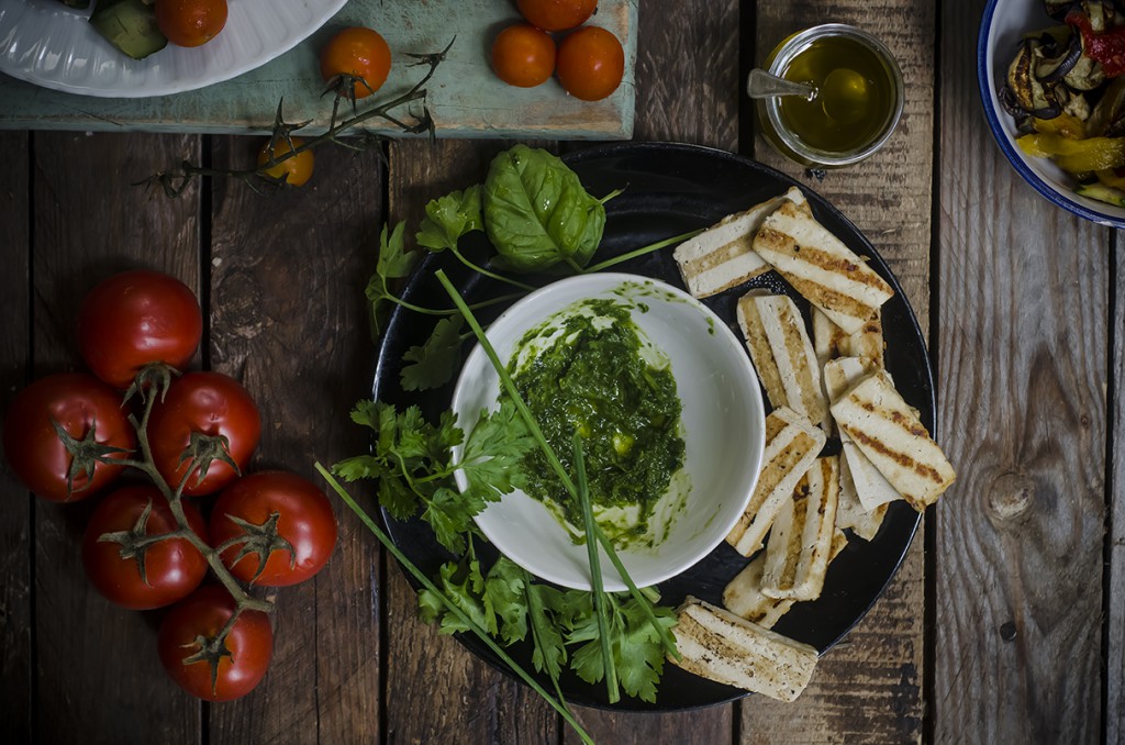 Insalata di verdure e tofu grigliato 5 ricetta per insalata di verdure e tofu step quattro