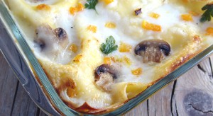 Lasagne alla zucca e funghi, un primo piatto autunnale