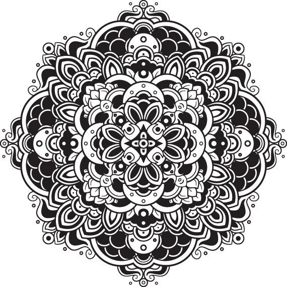 Mandala: i disegni che ti aiutano a rilassarti 2 mandala da colorare