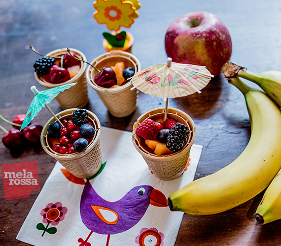 Merende per bambini: 5 idee con la frutta 1 Idea originale per la merenda dei bambini con frutta