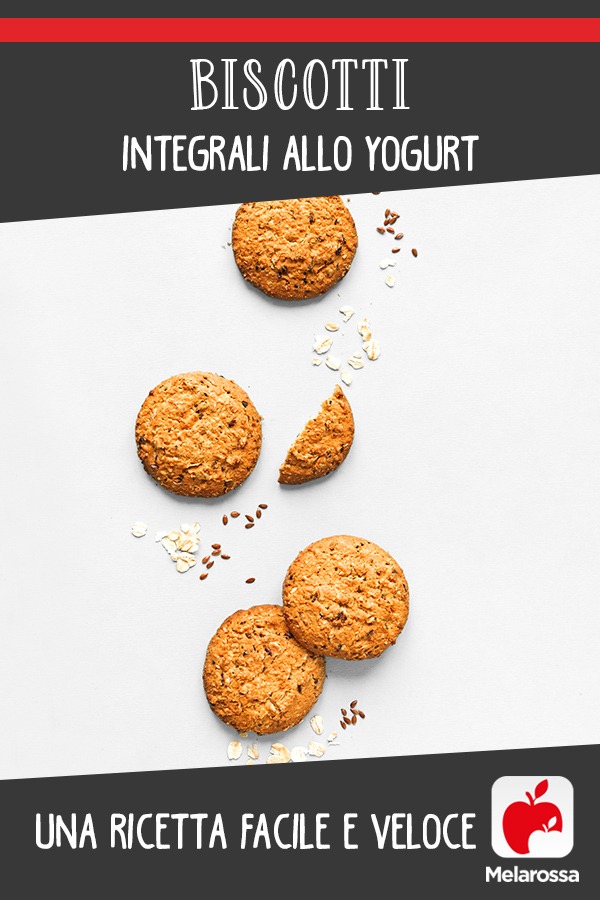 Biscotti integrali allo yogurt, ricetta facile e veloce 2 Biscotti integrali allo yogurt, ricetta facile e veloce