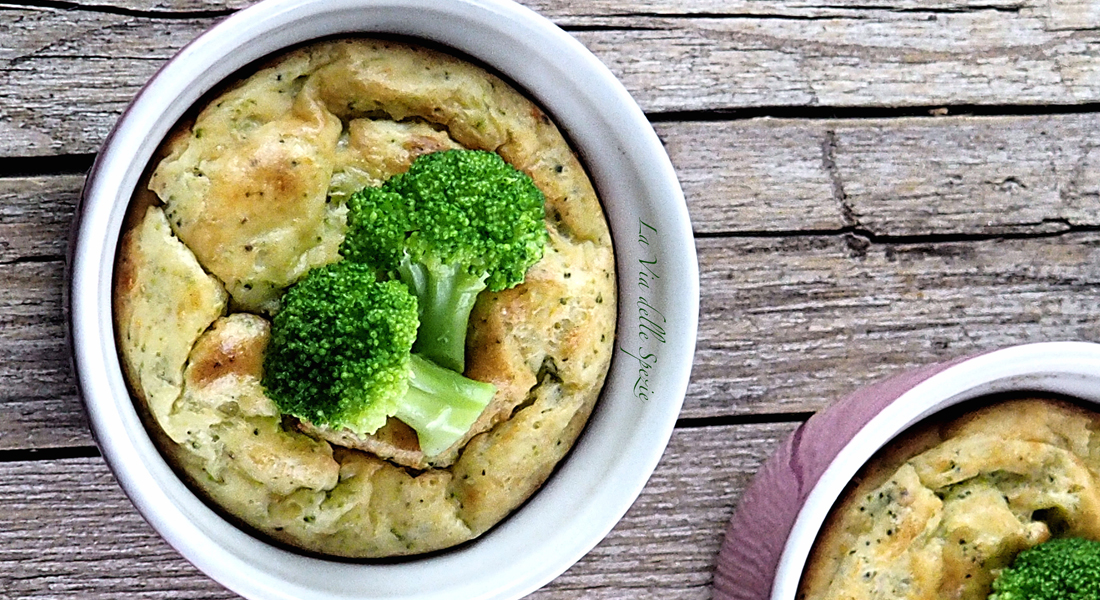 12 ricette a meno di 250 Kcal 5 ricetta flan di broccoli e ricotta