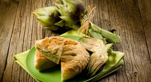 Melarossine ai fornelli: la quiche ai carciofi