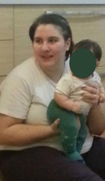 Silvia, perde 30 kg con l'App Melarossa 1 Silvia prima della dieta
