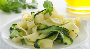 Tagliatelle con le zucchine