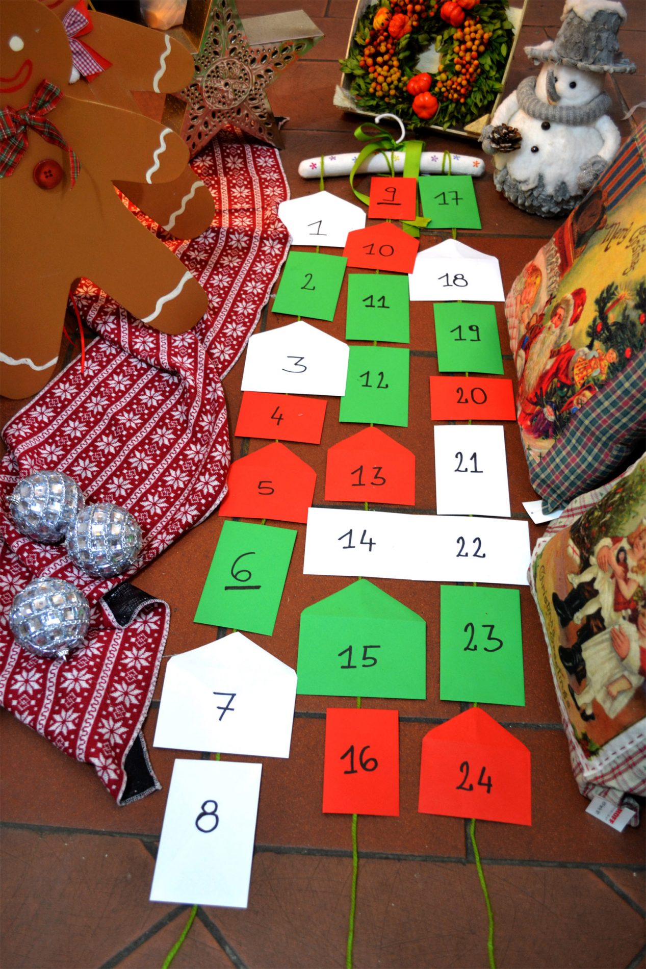 Calendario dell'avvento fai da te 8 calendario avvento preparazione finale