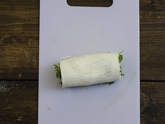 Sushi di tramezzini all'italiana 5 5 arrotola tramezzini