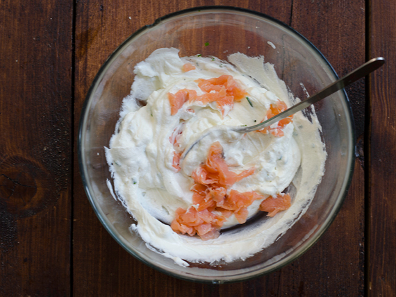 Cheesecake light al salmone 6 cheesecake light al salmone sei
