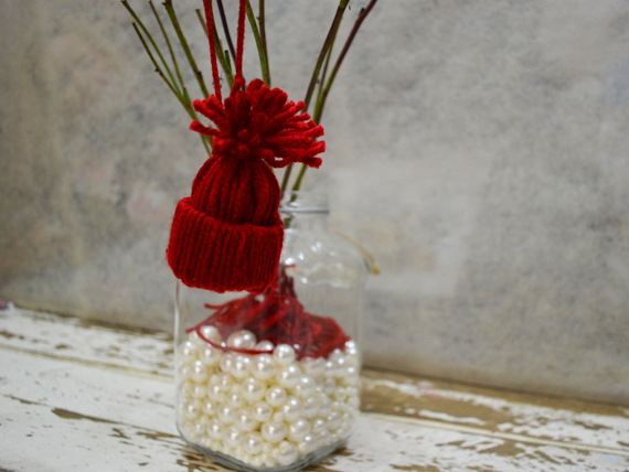 Decorazioni natale fai-da-te 4 preparazione cappelli tre