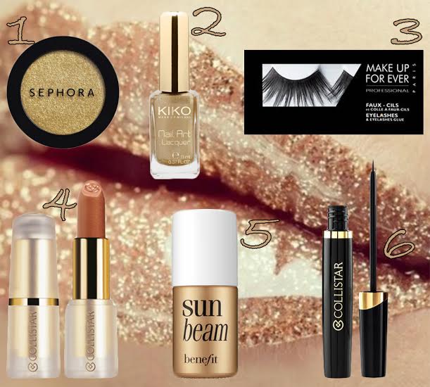 Trucco per capodanno: 3 proposte per essere al top! 2 trucco per capodanno: oro