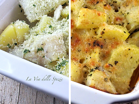 Il menù mediterraneo per le tue feste di Natale 3 merluzzo gratinato con patate