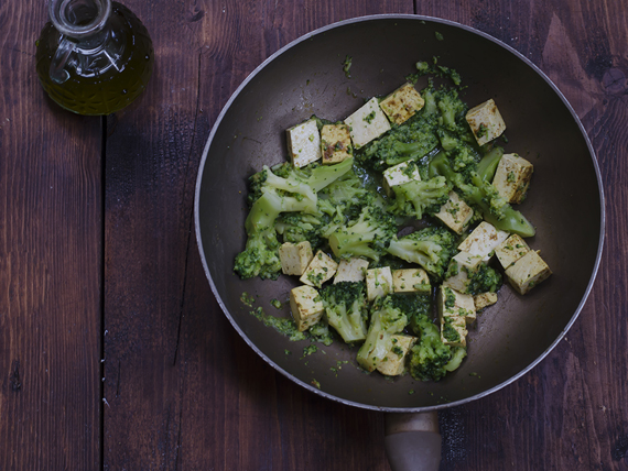 Broccoli e tofu al curry piccante 5 preparazione broccoli e tofu al curry piccante