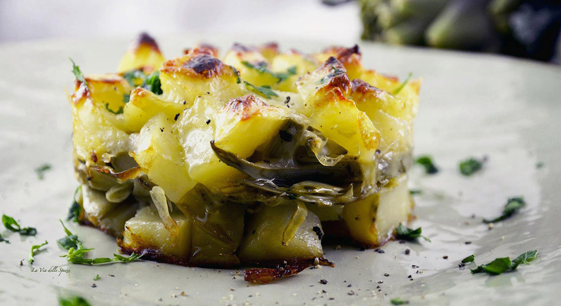 Tortino di patate: la ricetta dello sformato semplice e veloce 4 Tortino di patate e carciofi