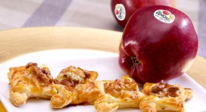 Spianatine con Mela Red Delicious e speck
