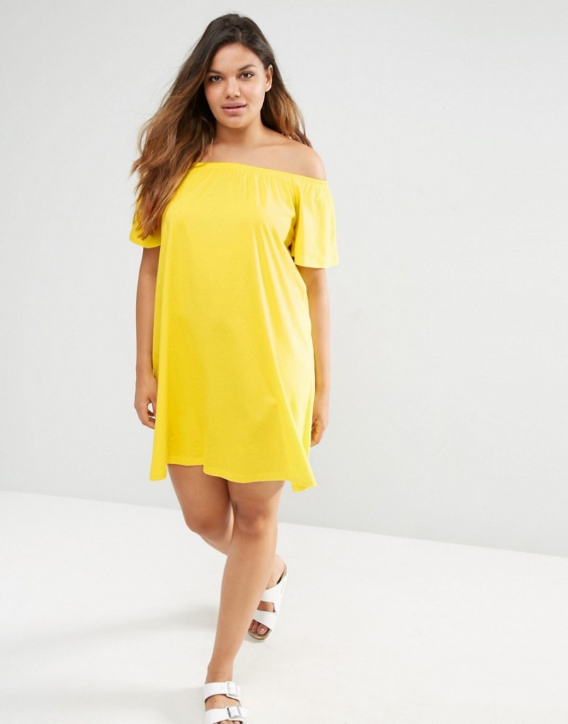Rotolini sulla schiena? Ecco 8 look per nasconderli 2 Vestito rotolini schiena Asos giallo