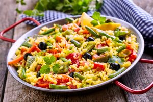 Paella vegetariana: la ricetta con le verdure