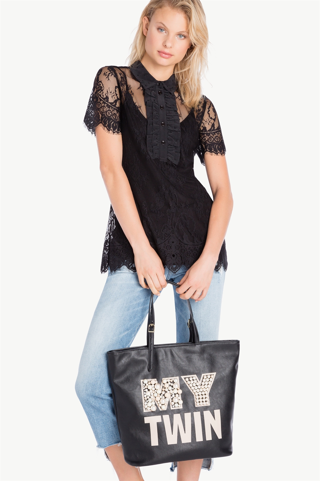 Borse per l'inverno: 20 modelli per trovare la tua it-bag 14 Borsa Shopping ricamo Twinset