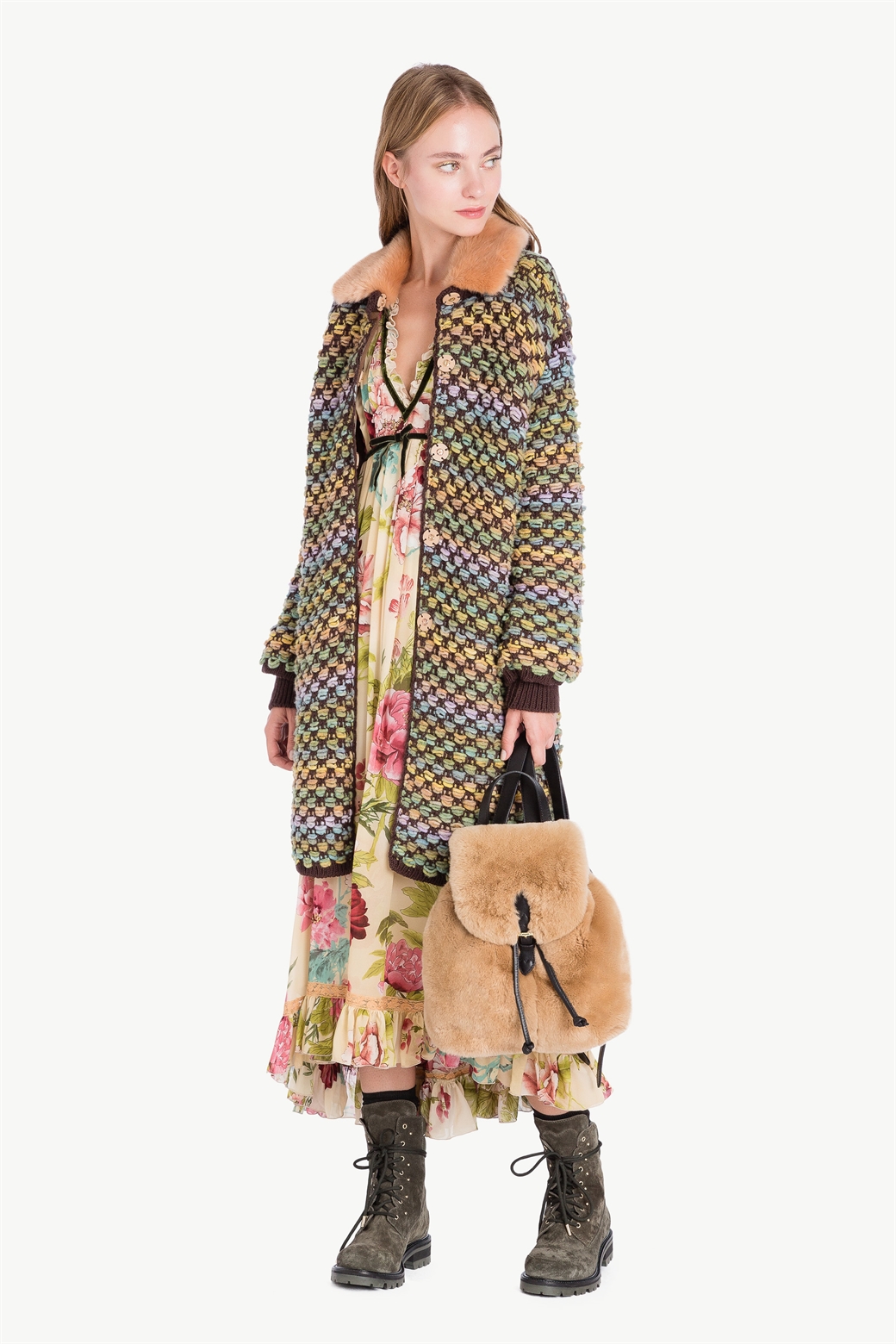 Borse per l'inverno: 20 modelli per trovare la tua it-bag 9 Zaino in pelliccia Twinset
