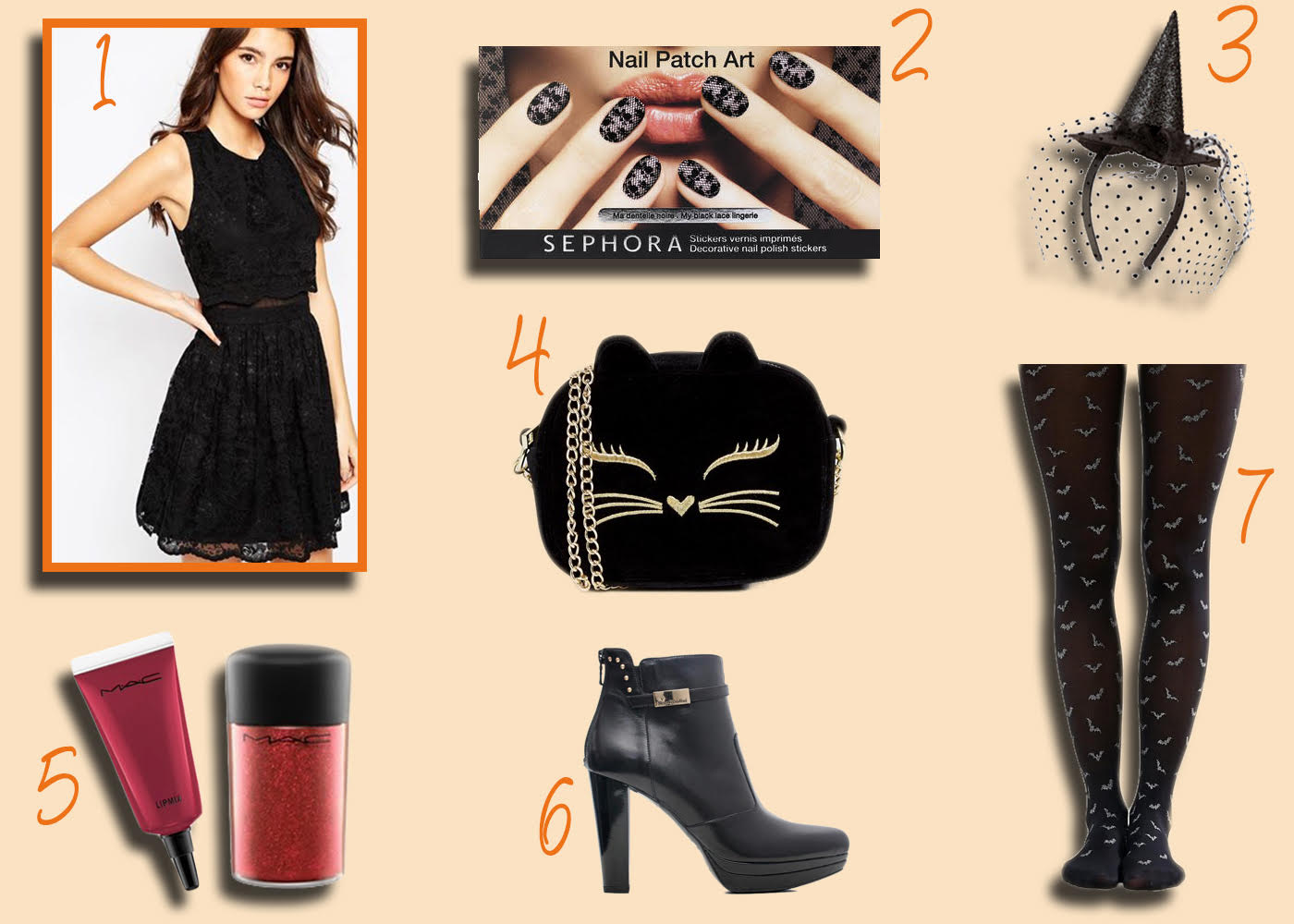 Outfit per Halloween fai da te 1 outfit, Halloween