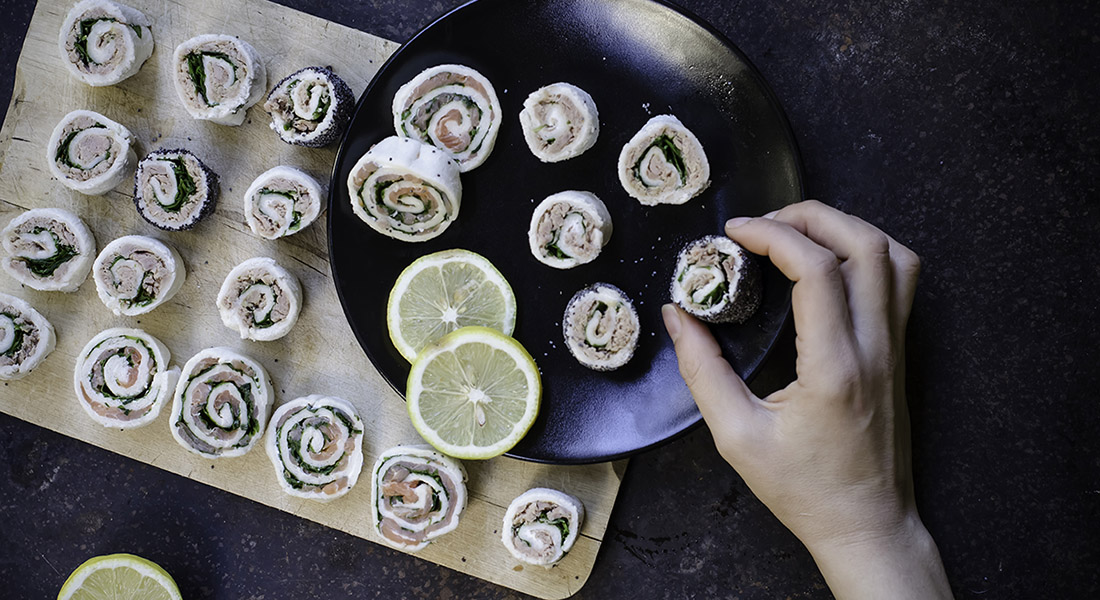 Cucinare fa bene al morale e alla salute! 10 sushi italiano di tramezzini