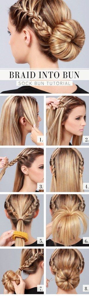 Acconciature: tutorial da provare per le tue feste di Natale 1 acconciature Natale: chignon bun