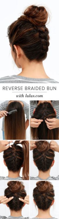 Acconciature: tutorial da provare per le tue feste di Natale 4 acconciature Natale: reverse bun