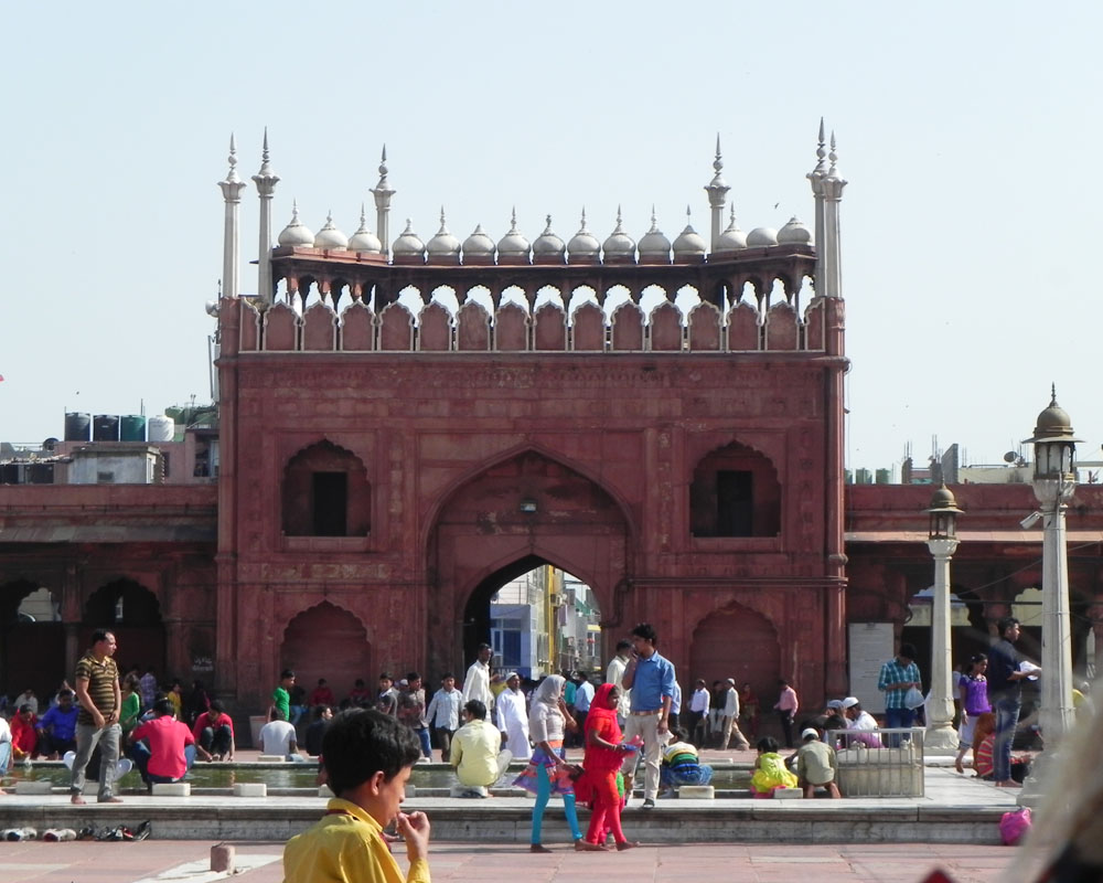 India: in viaggio tra Delhi e Jaipur 5 moschea Jama Masjid a Delhi