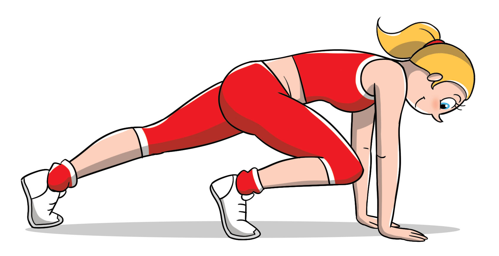 Allenamento per lo sci: preparazione atletica da fare a casa prima di partire 5 allenamento per lo sci: mountain climber