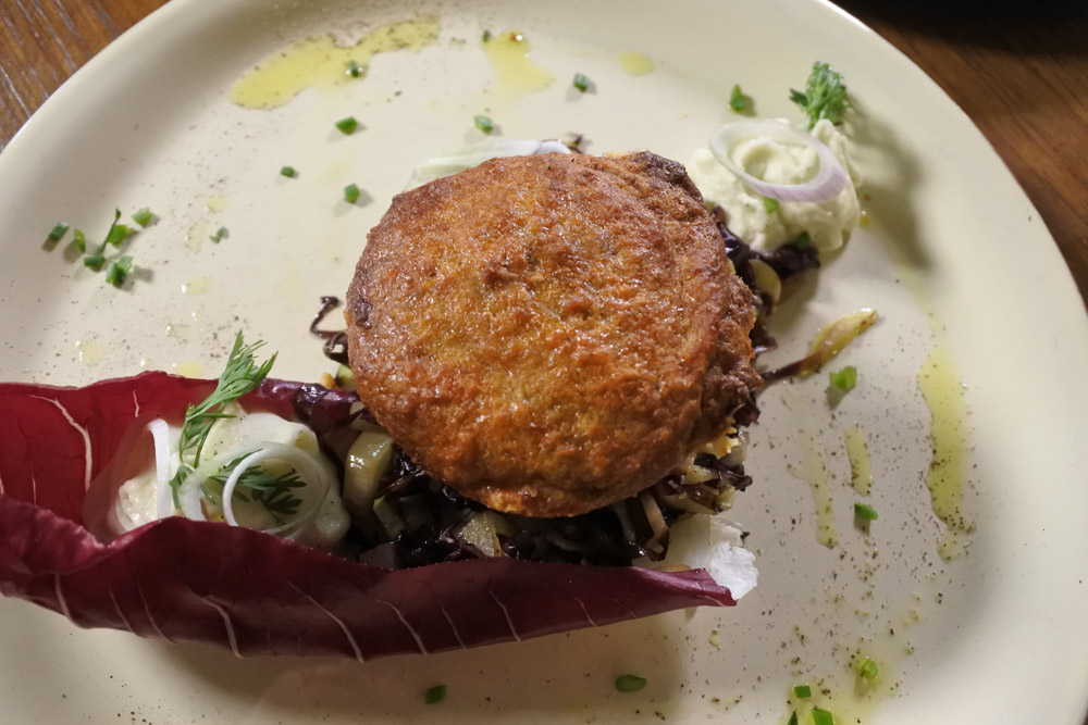 Dal camice al grembiule: nella cucina di chef Iandelli 2 Sformatino fagioli cannellini radicchio