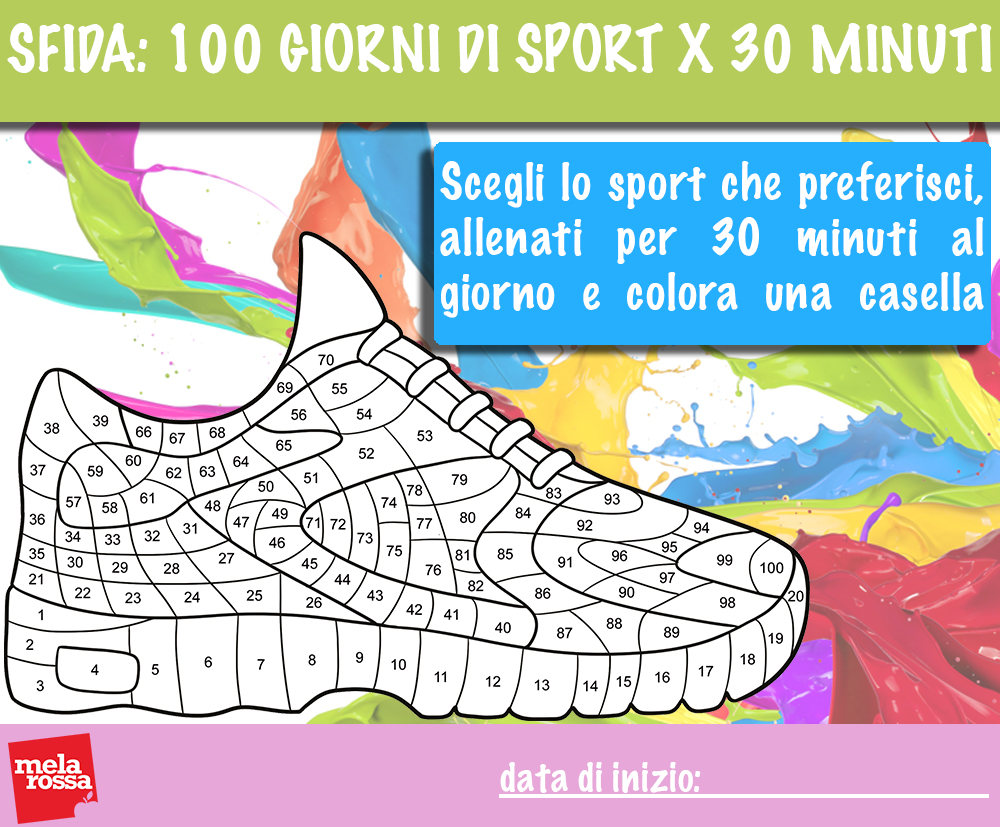 Sfida fitness 100 giorni: 30 minuti di allenamento giornaliero 3 sfida fitness 100 giorni per fare allenamento giornaliero