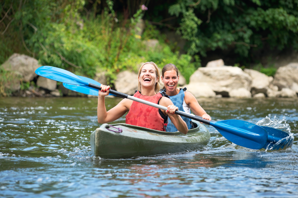 Gli sport tonificanti della primavera! 4 Kayak