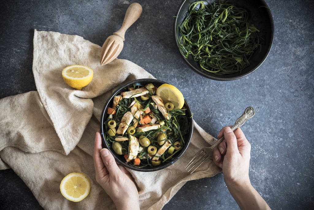 Insalata di agretti: la ricetta con pollo 7 insalata di pollo con agretti