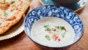 Raita menta e coriandolo