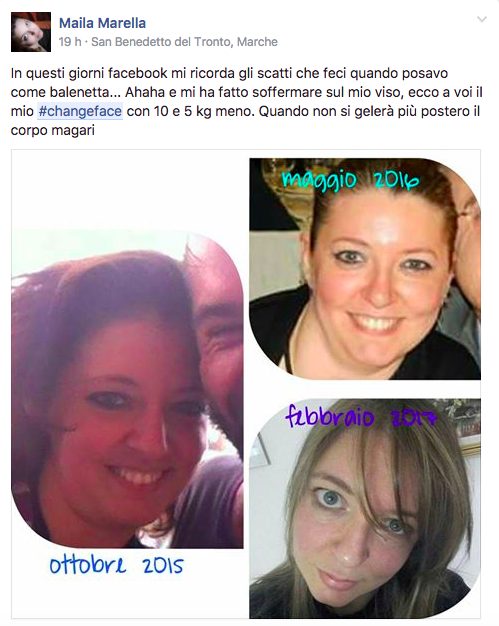 #Changeface: guarda in faccia il cambiamento 9 #changeface Maila