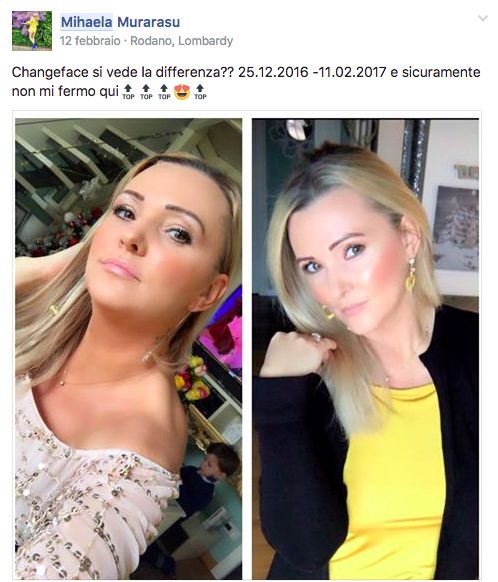 #Changeface: guarda in faccia il cambiamento 10 #changeface Mihaela
