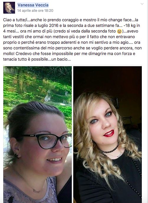 #Changeface: guarda in faccia il cambiamento 18 #changeface Vanessa