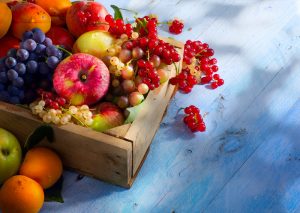 La frutta di luglio, fresca e succosa