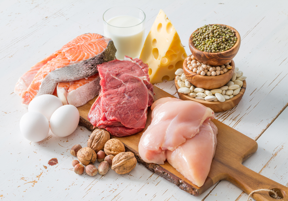 Tagliare calorie inutili e seguire una dieta senza glutine sana 3 Le proteine sono molto importanti quando si segue una dieta gluten free.
